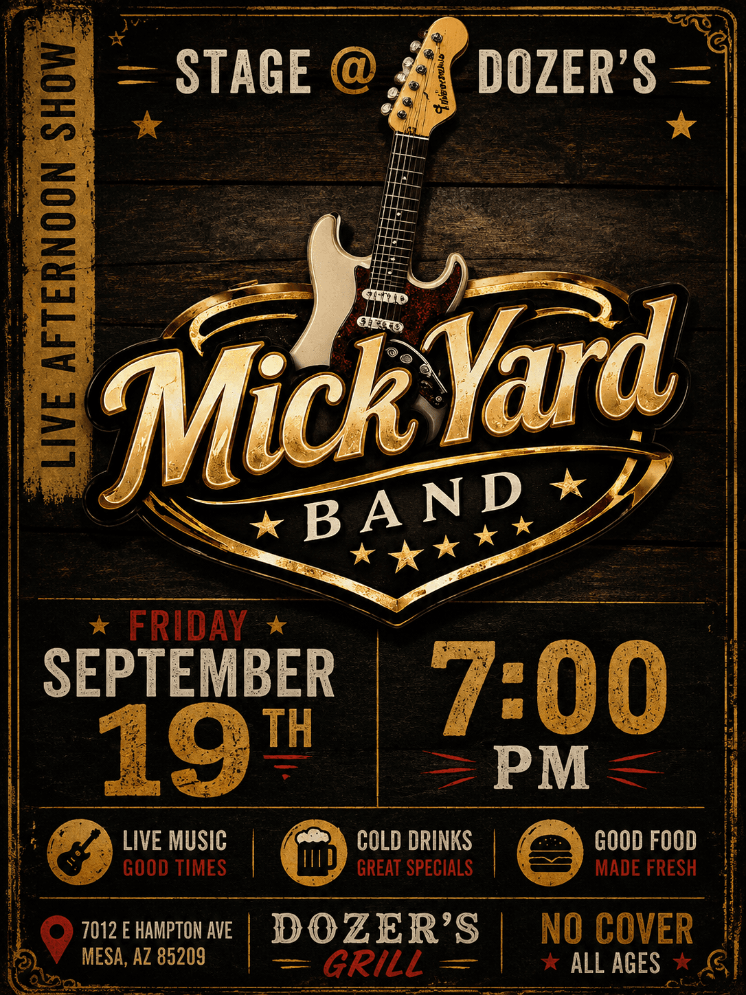 Mick Yard poster