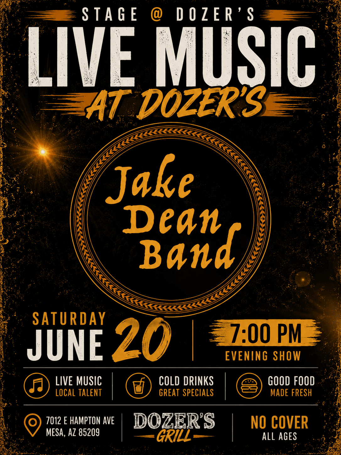 Jake Dean poster