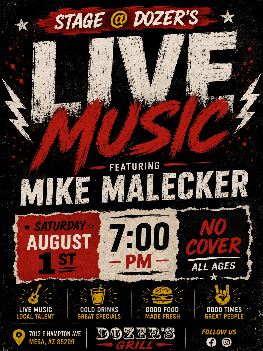 Mike Malecker poster