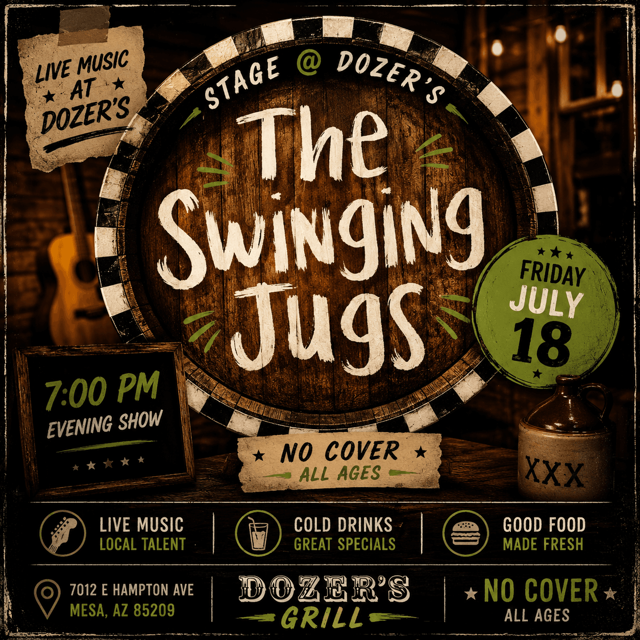 The Swing Jugs poster